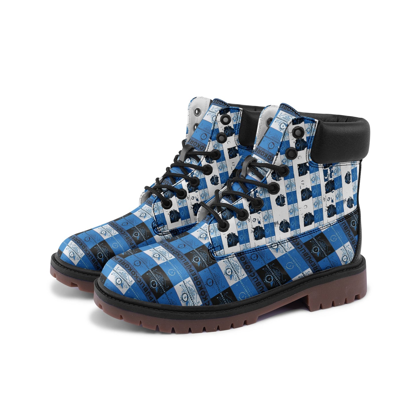 Premium Lightweight Microfiber Leather Chukka Boots