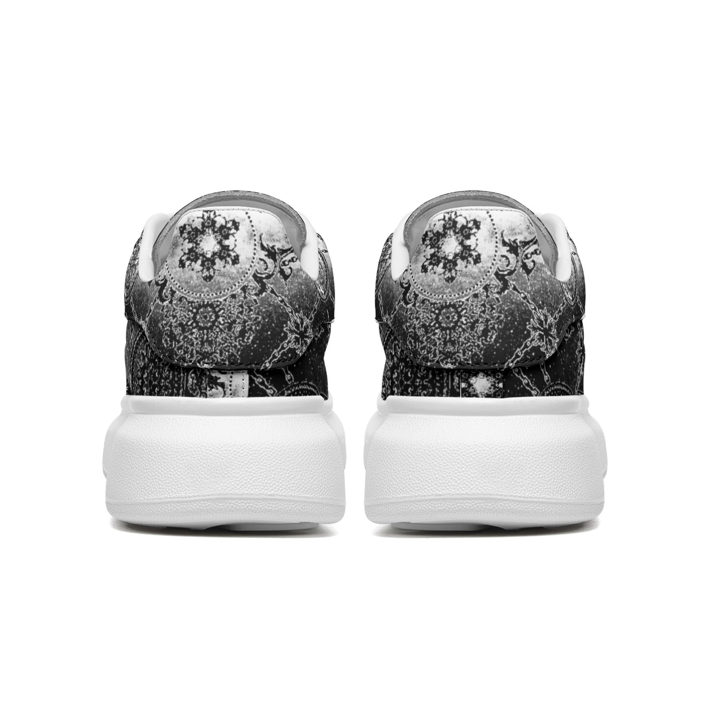 FullbreedBoutique Unisex Non Slip Lace Up Faux Leather Sneakers