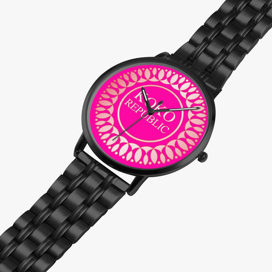 kokorepublic 273. Instafamous Steel Strap Quartz watch