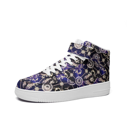 Unisex high Top Leather Sneakers