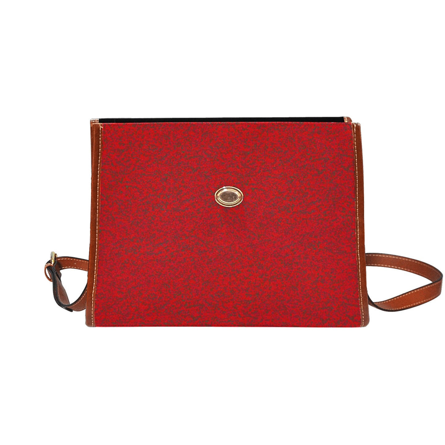 kokorepublic Waterproof Canvas Bag-Brown (All Over Print) (1641)