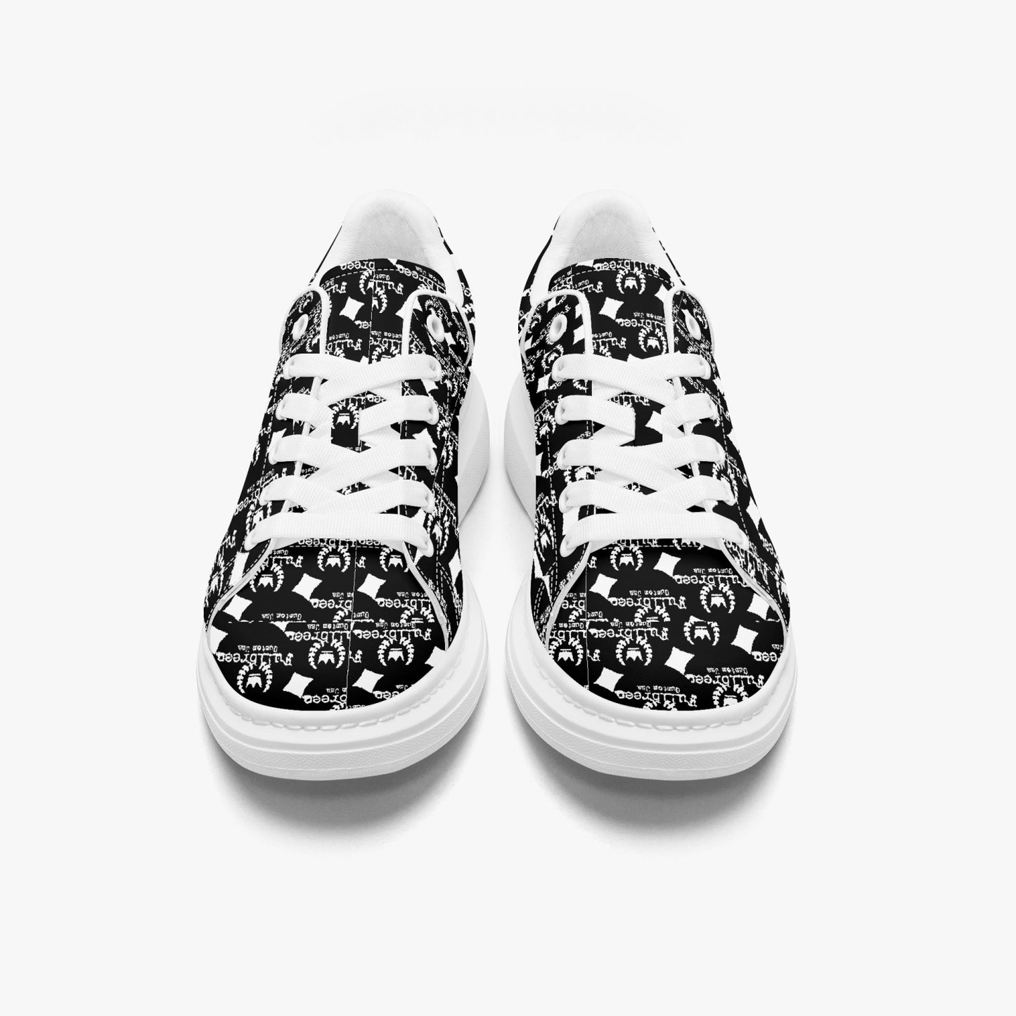FullbreedCustom 978. Leather Oversized Sneakers - Tongue Printable