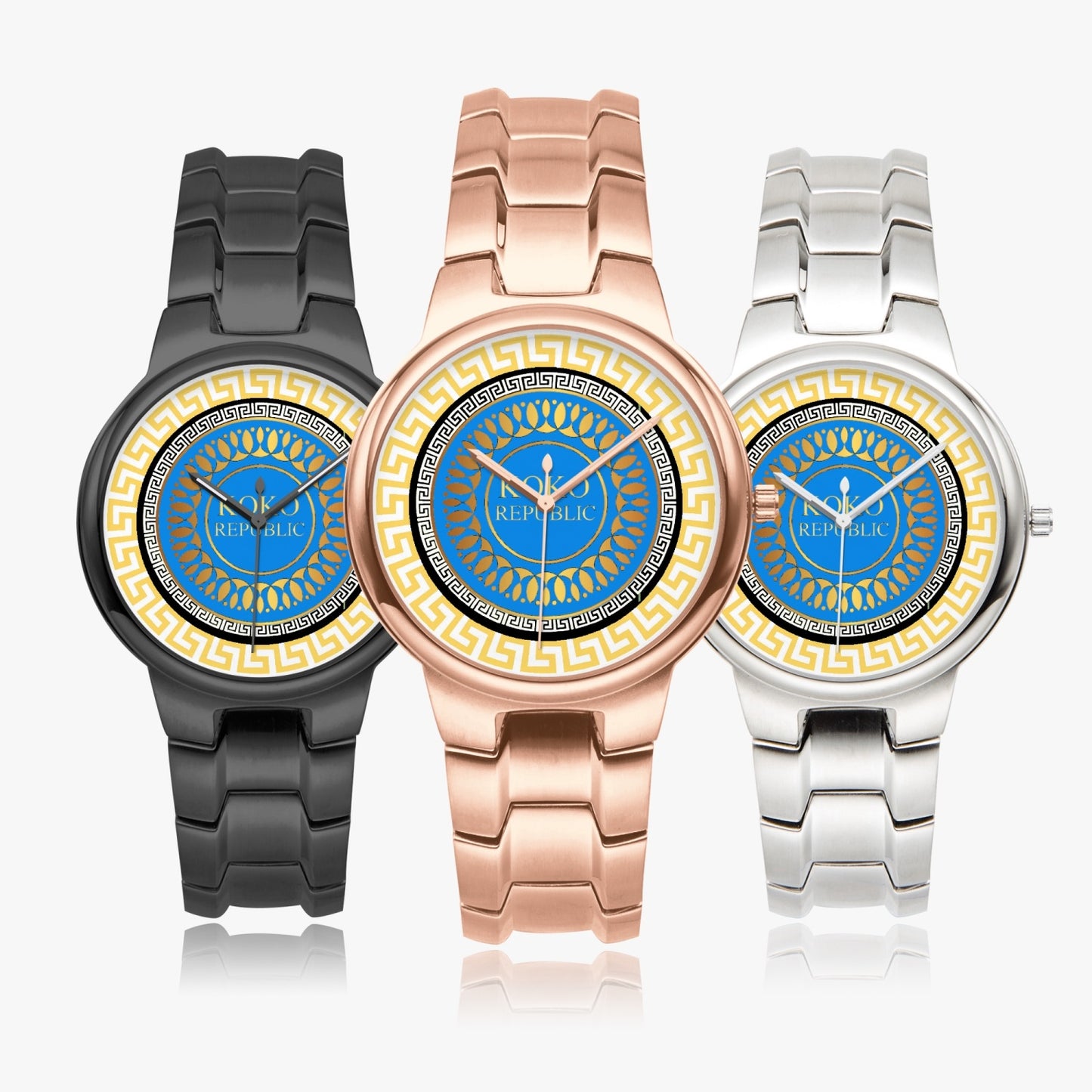 kokorepublic 266. Exclusive Stainless Steel Quartz Watch
