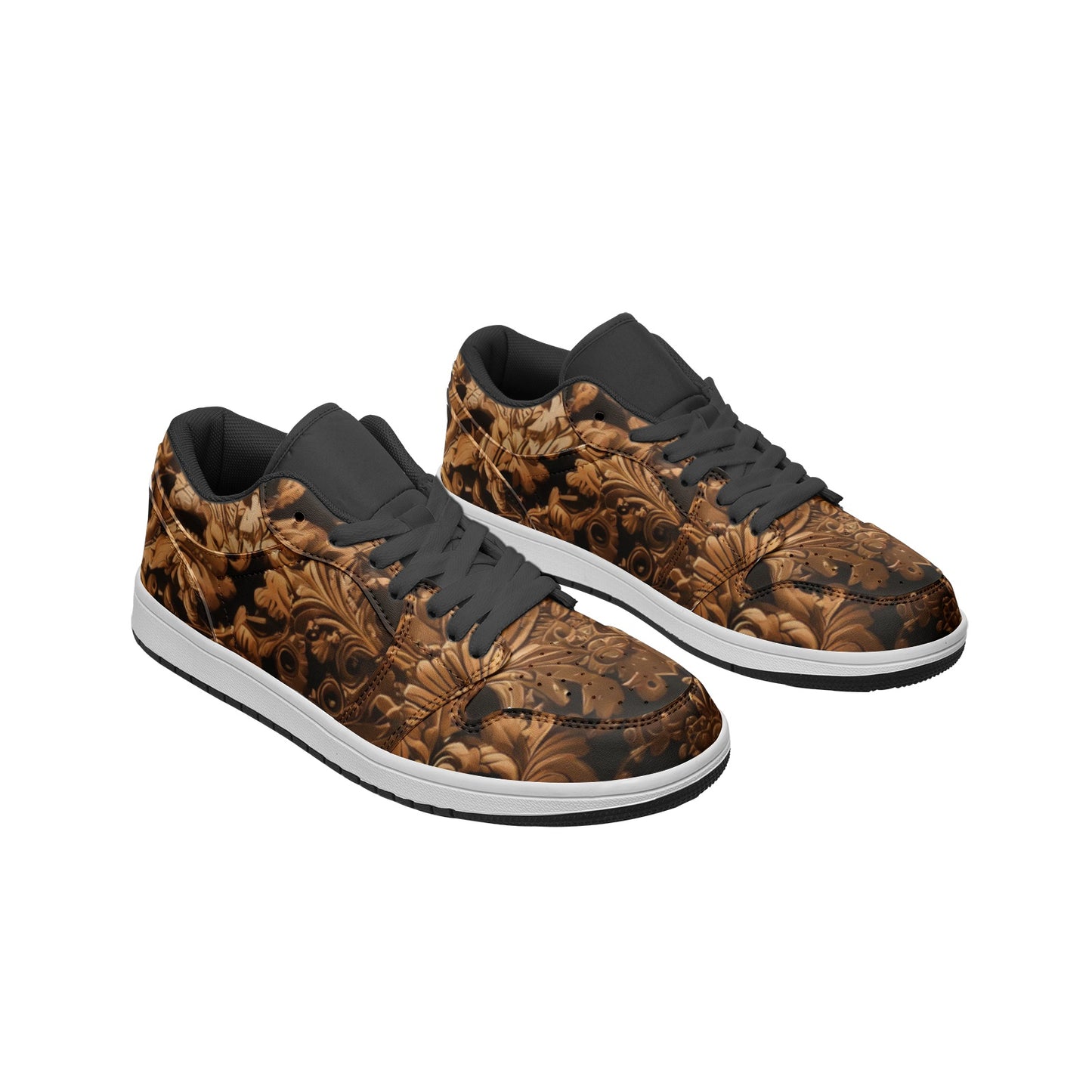 fullbreedcustom Unisex Low Top Leather Sneakers