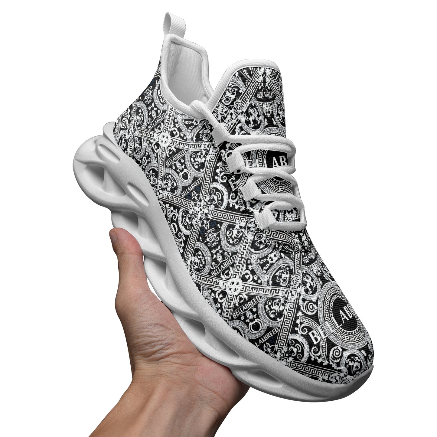 Bellabreed  Unisex Bounce Mesh Knit Sneakers