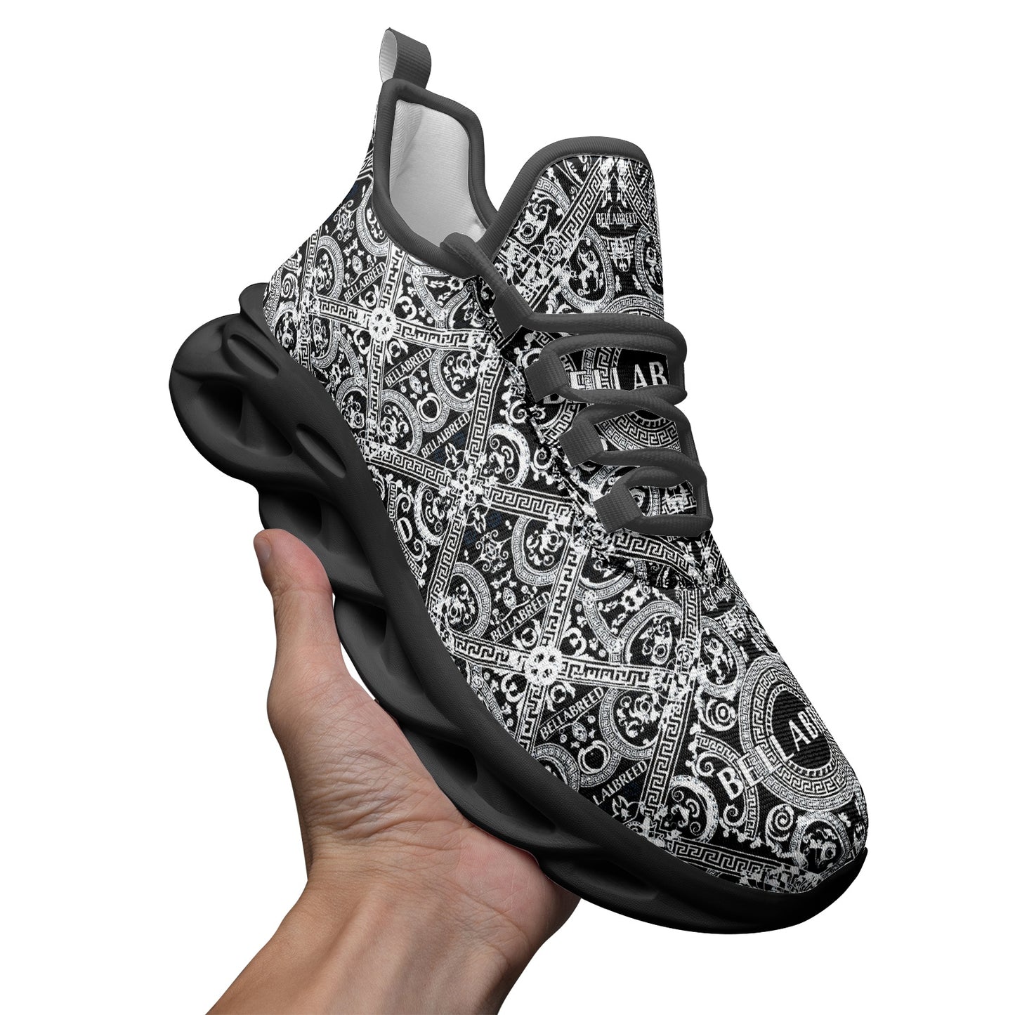 Bellabreed  Unisex Bounce Mesh Knit Sneakers