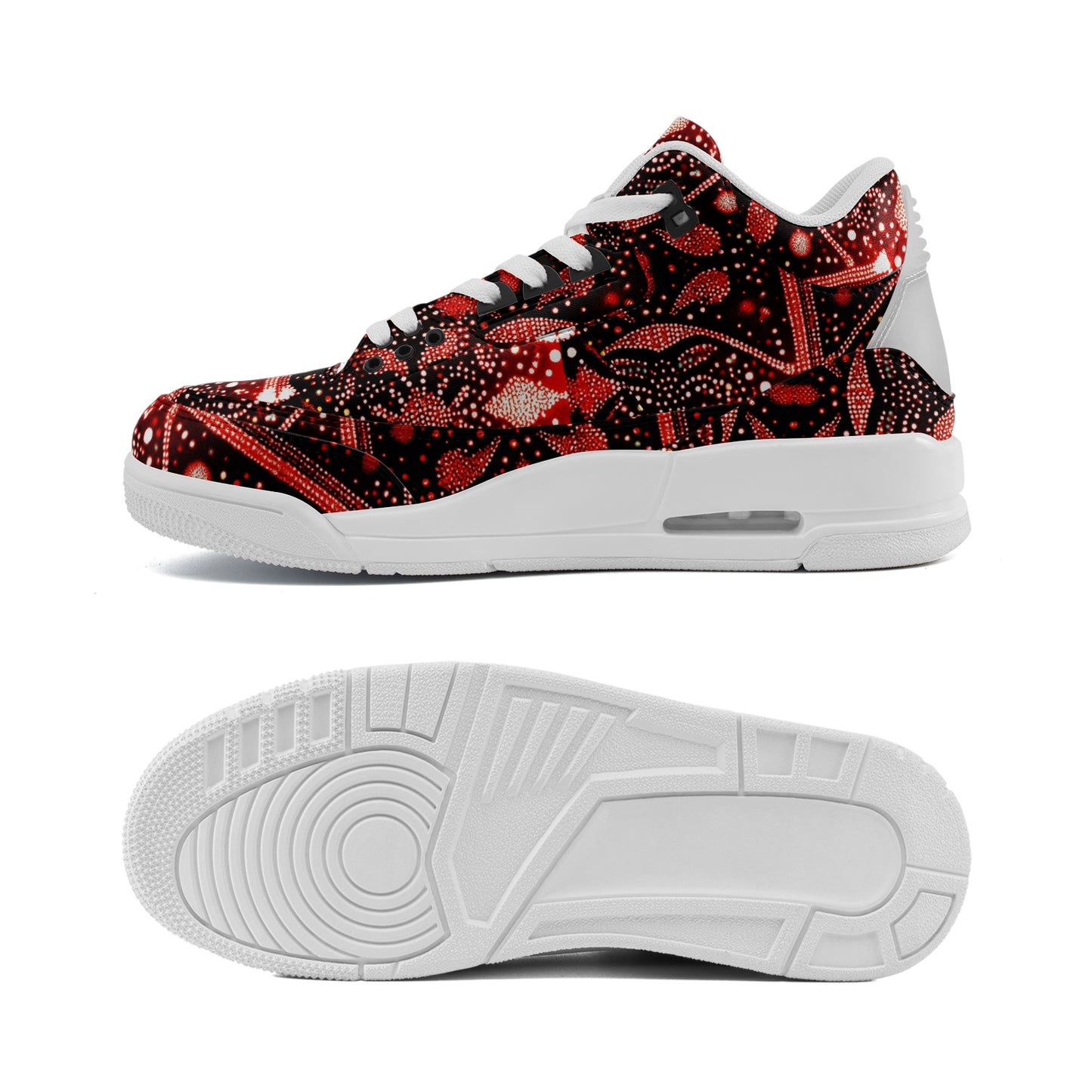 Fullbreedcustom Unisex Non Slip Sneakers Lace Up Fashion Shoes