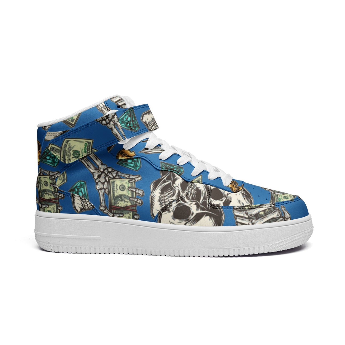 kokorepublic Unisex high Top Leather Sneakers