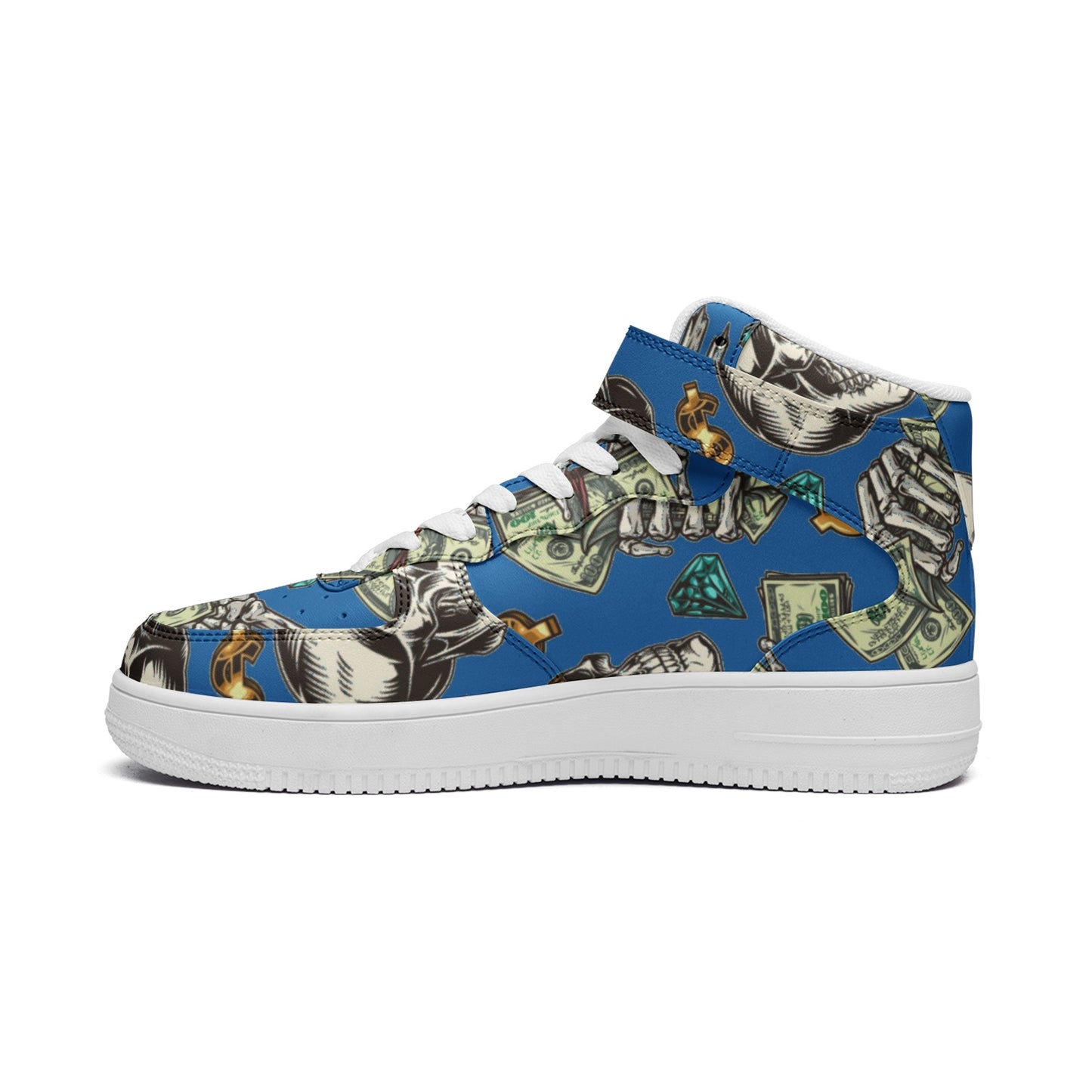 kokorepublic Unisex high Top Leather Sneakers