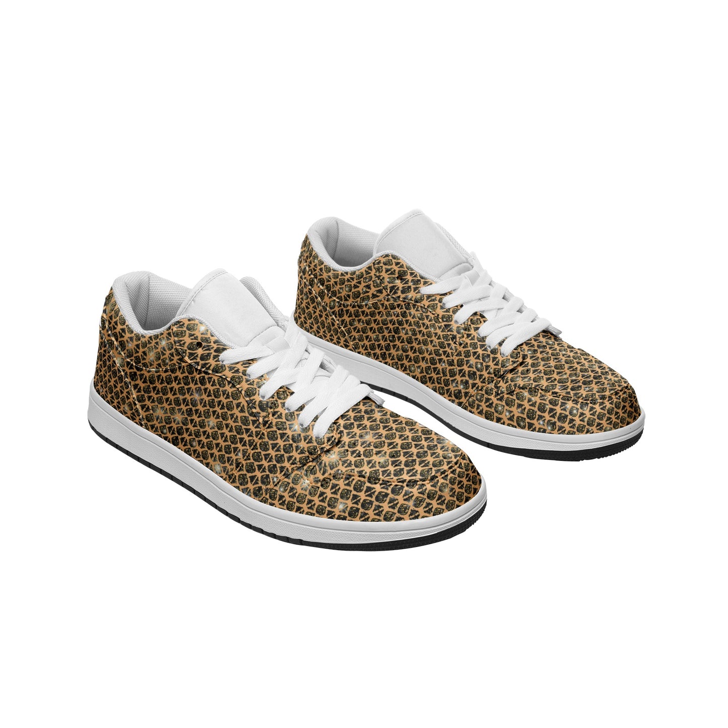 Fullbreedcustom Unisex Low Top Leather Sneakers