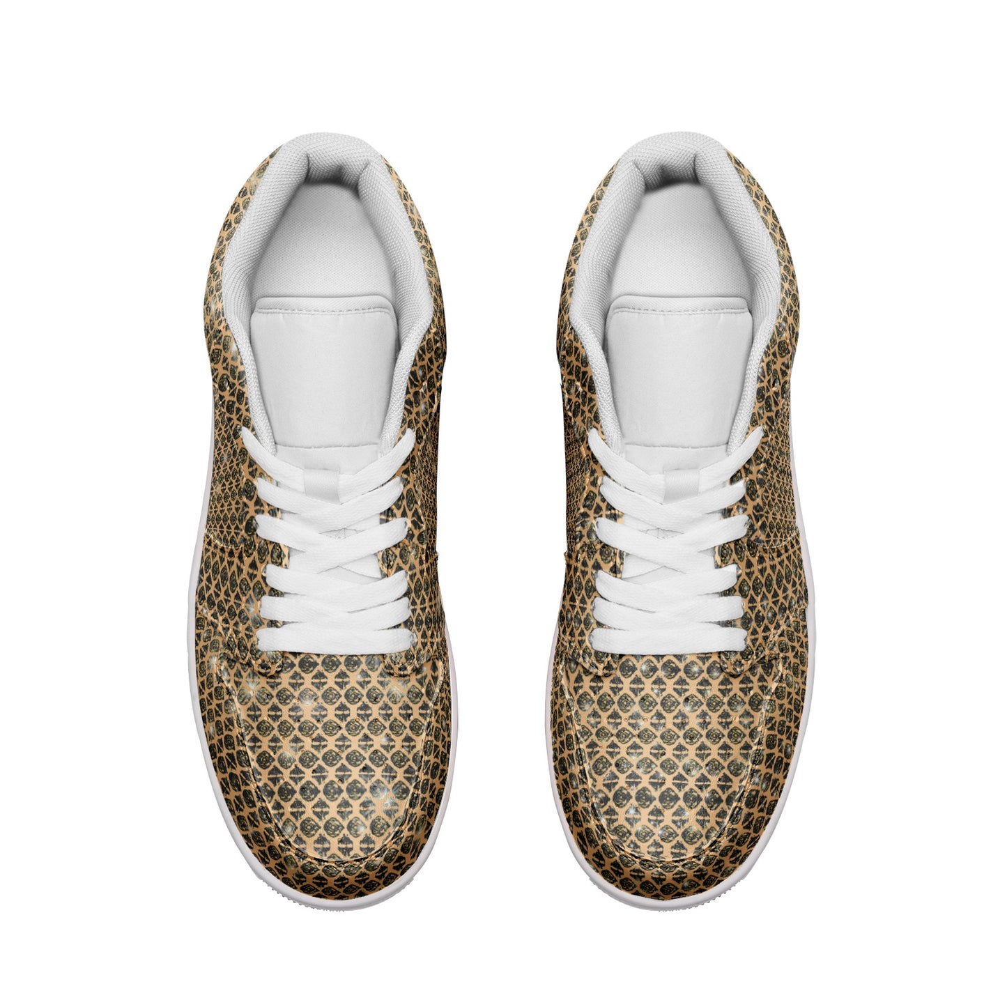 Fullbreedcustom Unisex Low Top Leather Sneakers