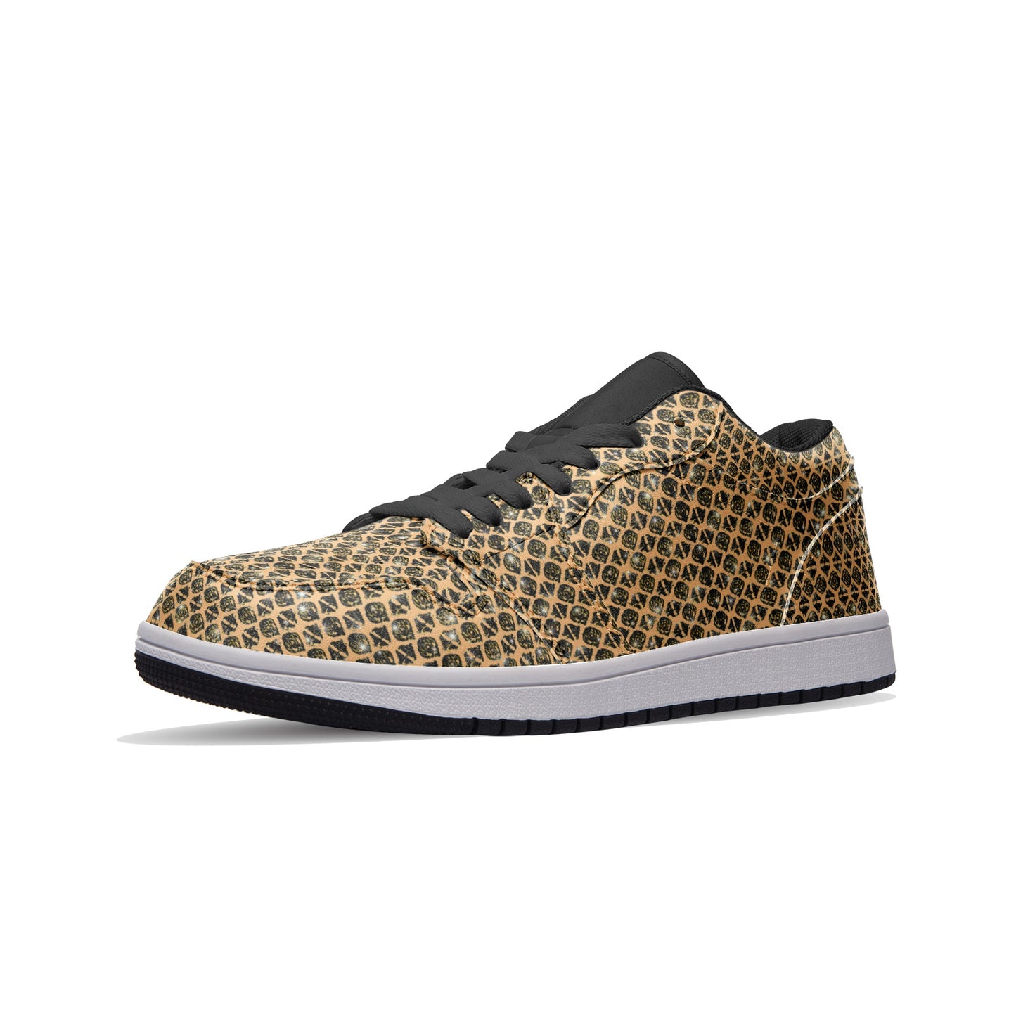 Fullbreedcustom Unisex Low Top Leather Sneakers