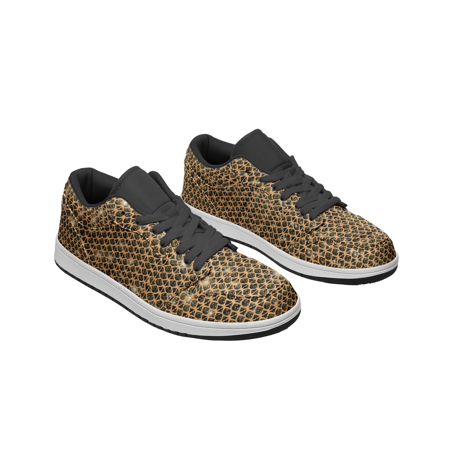 Fullbreedcustom Unisex Low Top Leather Sneakers
