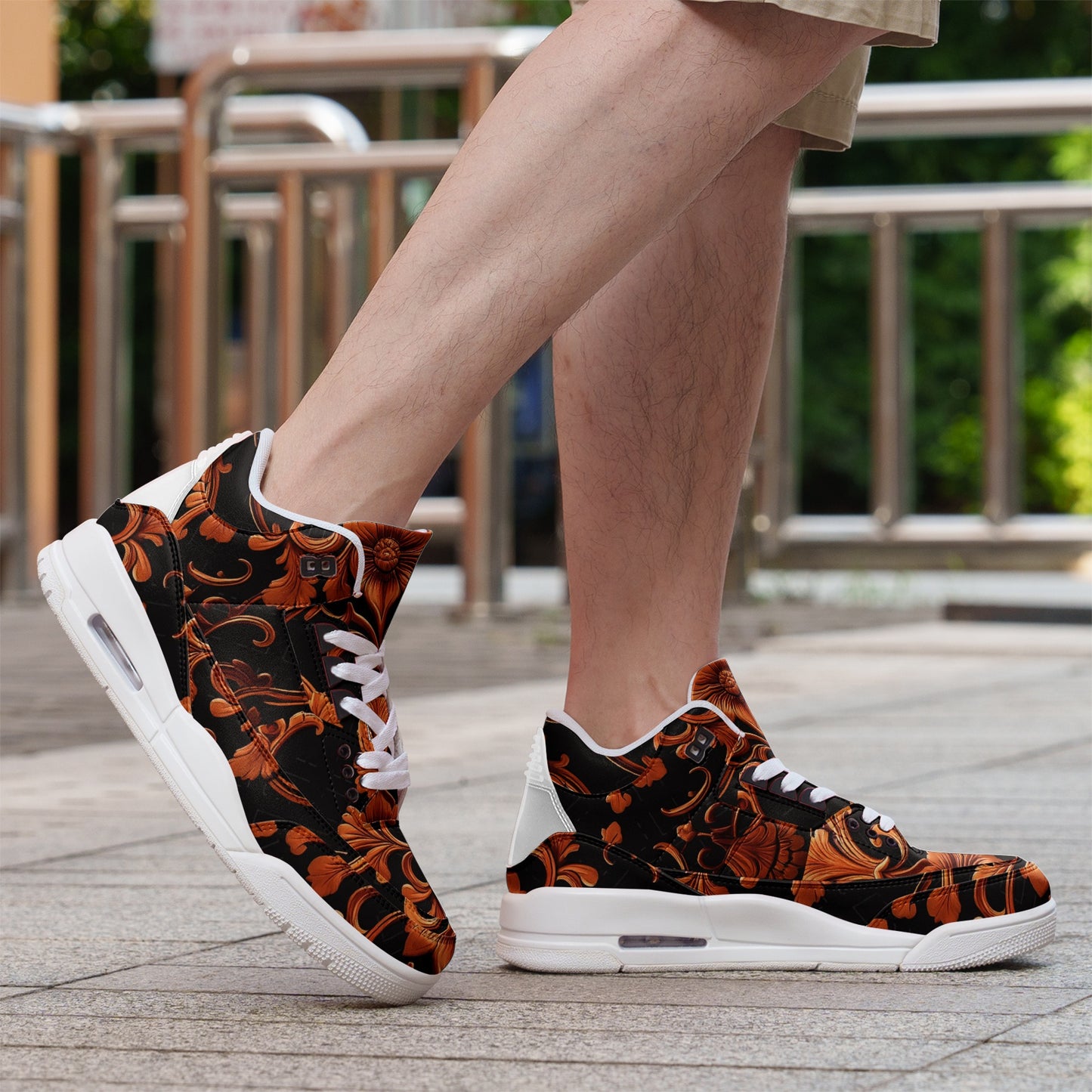 bellabreed-Unisex Non Slip Sneakers Lace Up Fashion Shoes
