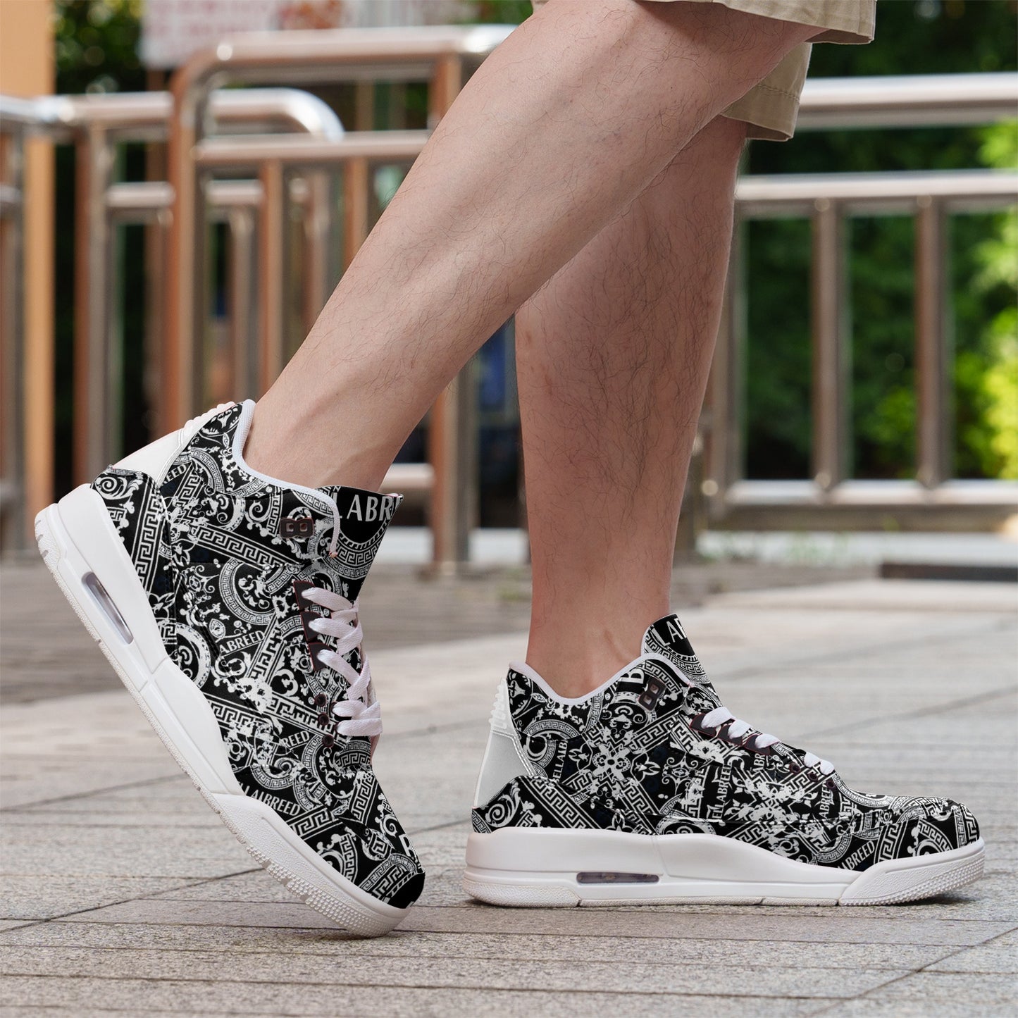 BELLABREED Unisex Non Slip Sneakers Lace Up Fashion Shoes