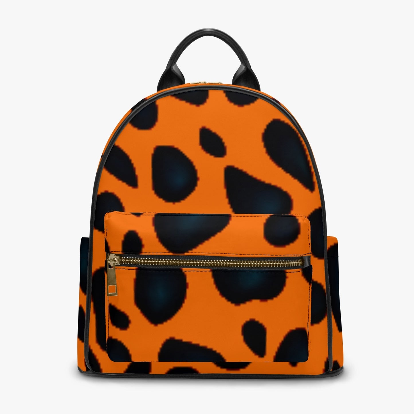 909. All Over Printed PU Backpack