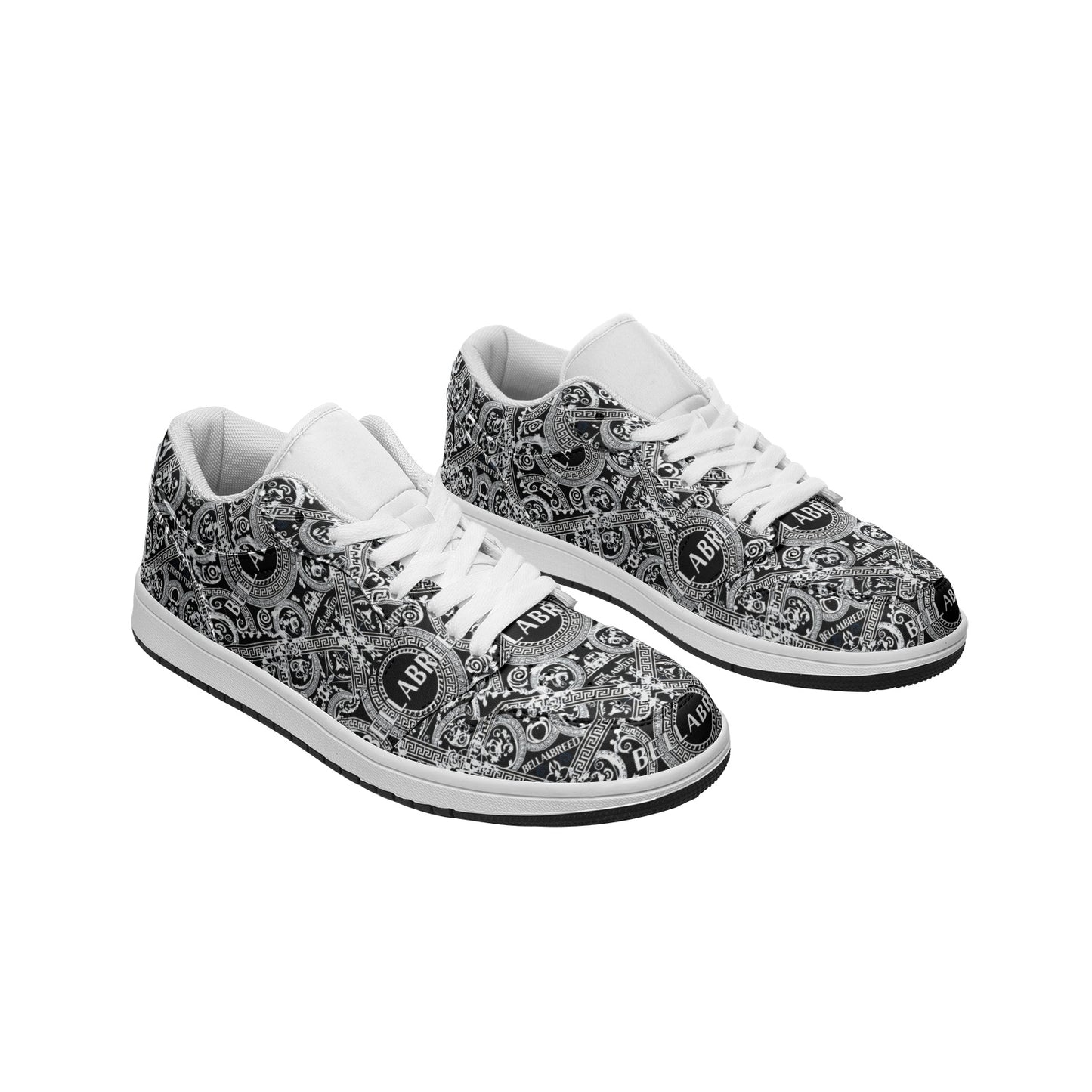 Bellabreed  Unisex Low Top Leather Sneakers