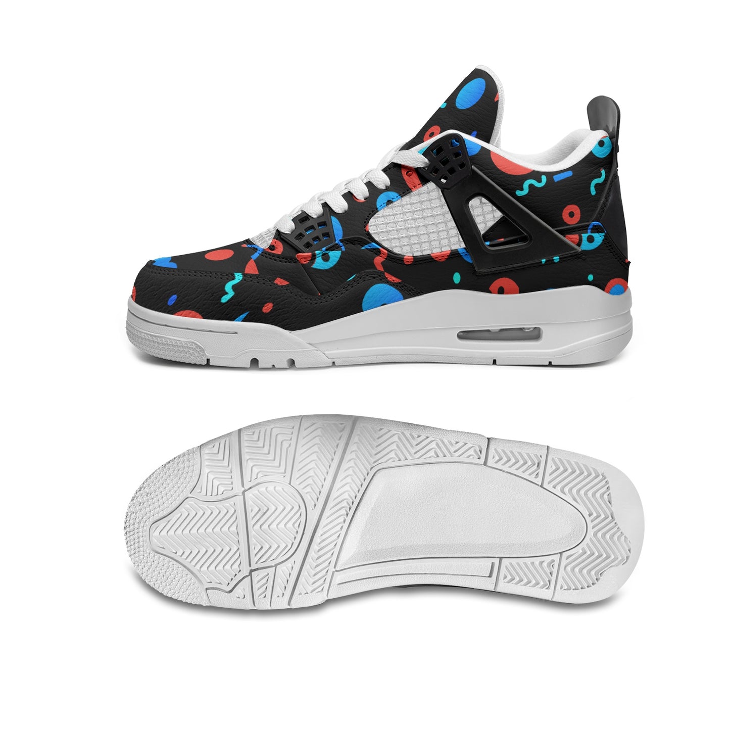 fullbreedcustom Unisex Non Slip Lace Up Breathable Fashion Sneakers