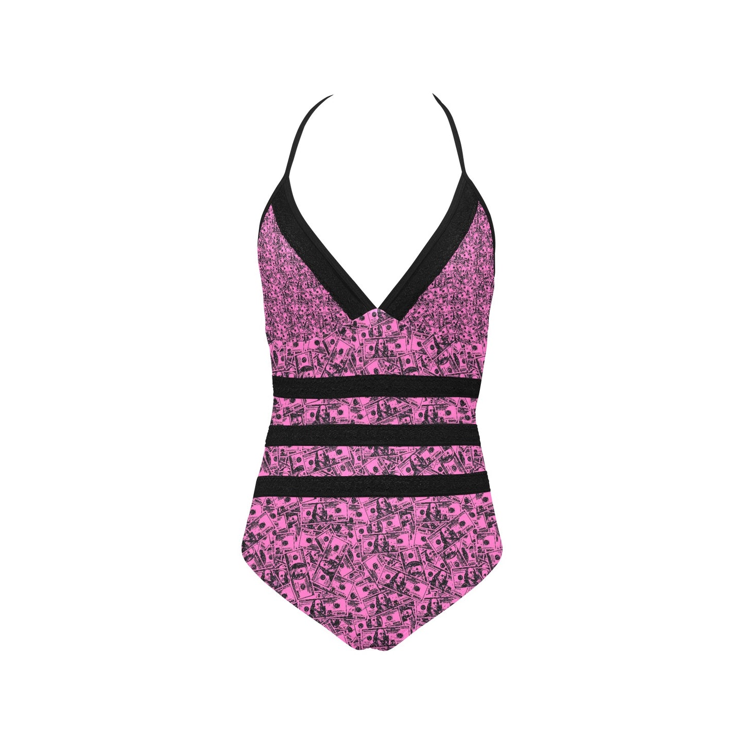kokorepublic Lace Band Embossing Swimsuit (S15)