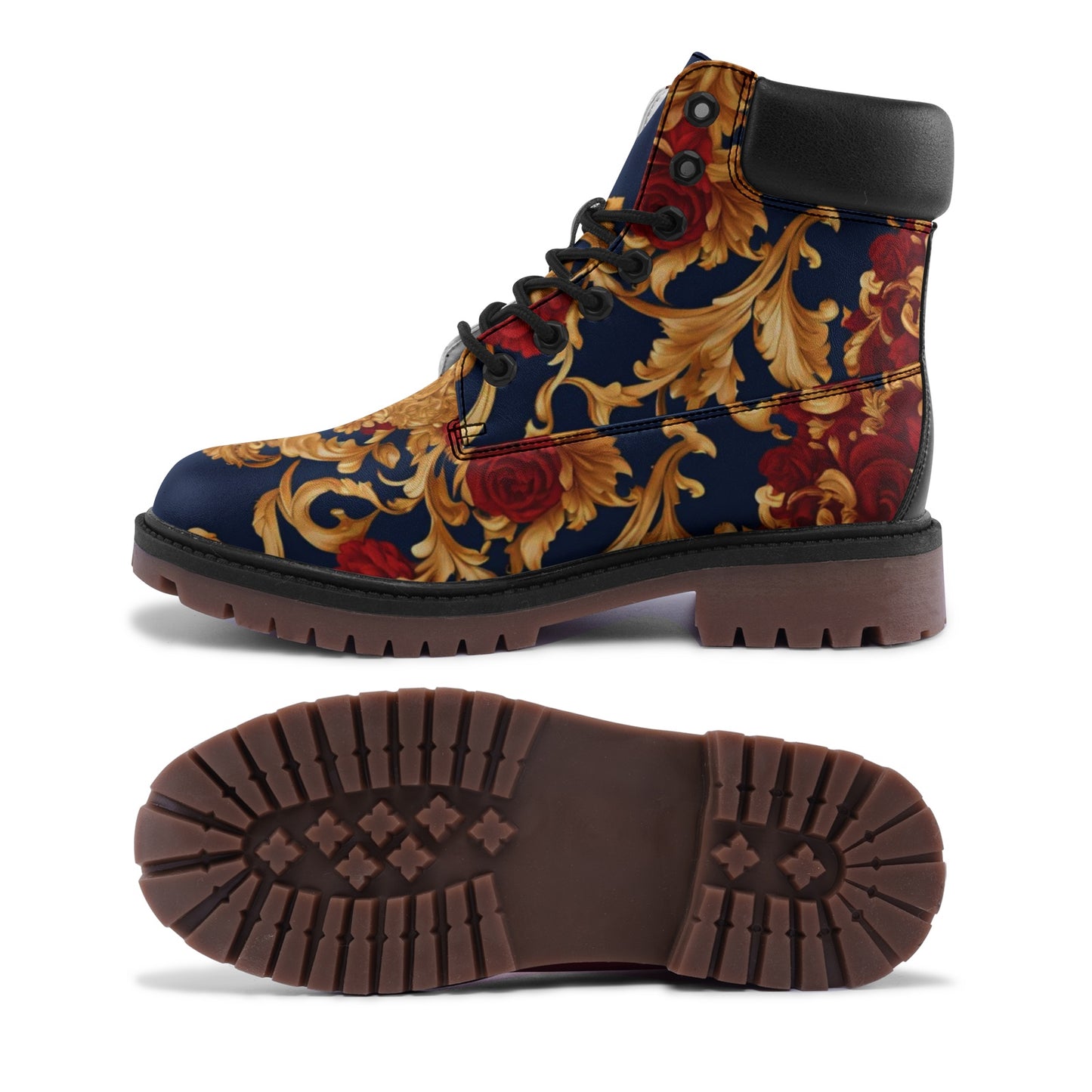 Premium Lightweight Microfiber Leather Chukka Boots
