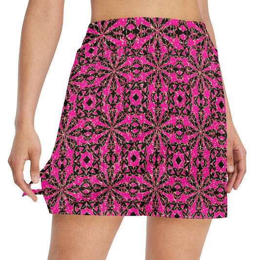 Kokorepublic Women's Golf Skirt with Pocket (D64)
