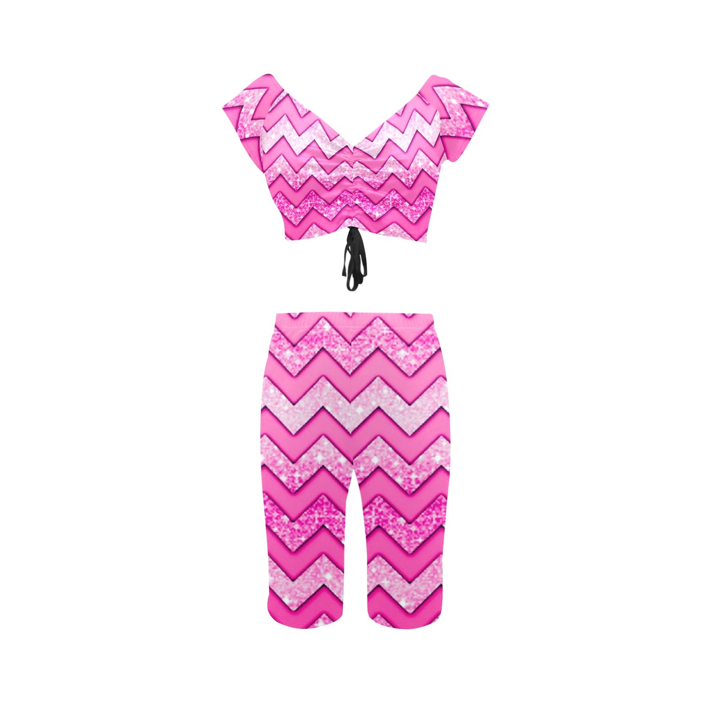 kokorepublic Women's Crop Top Yoga Set(Sets 06)