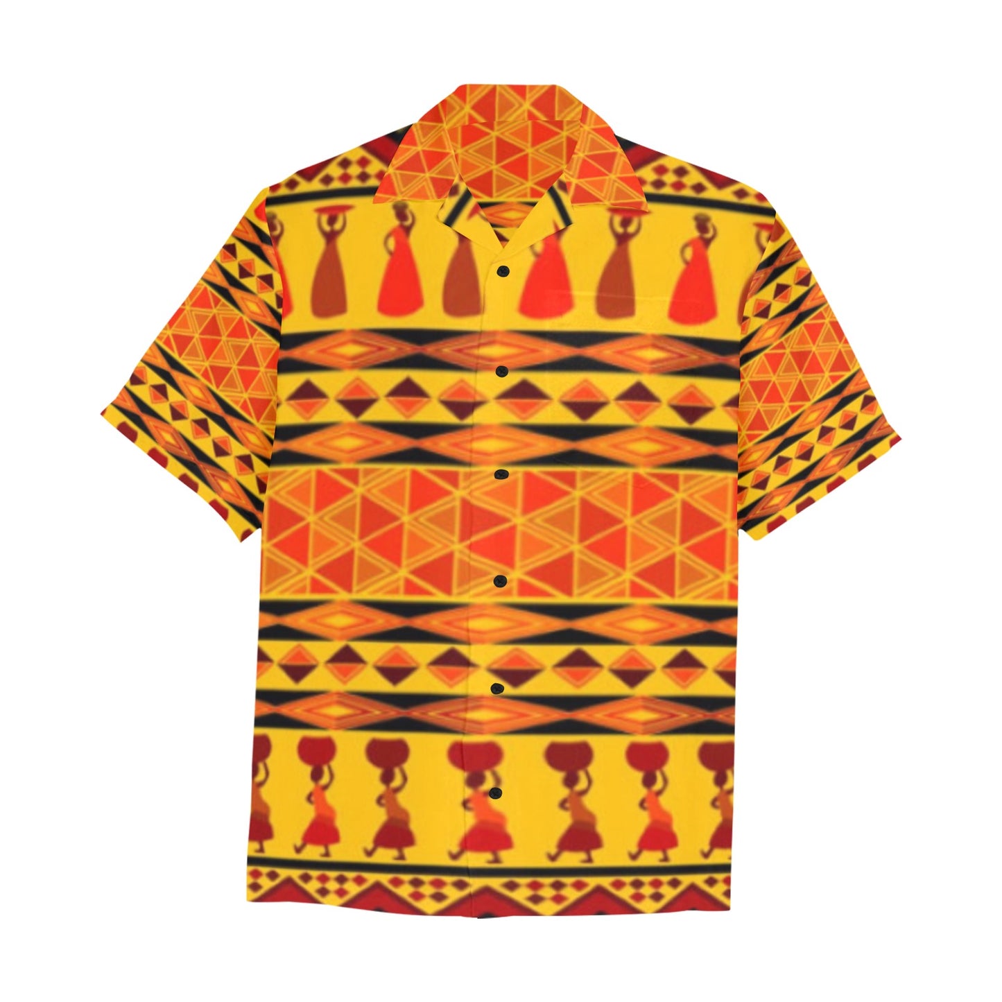 Kokorepublic Hawaiian Shirt with Chest Pocket (T58)