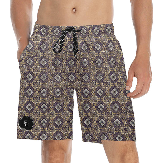 kokorepublic Men's Mid-Length Beach Shorts (L51)