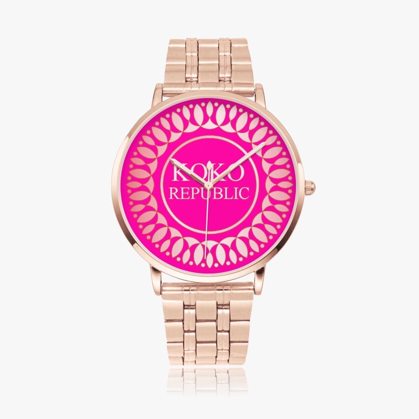 kokorepublic 273. Instafamous Steel Strap Quartz watch