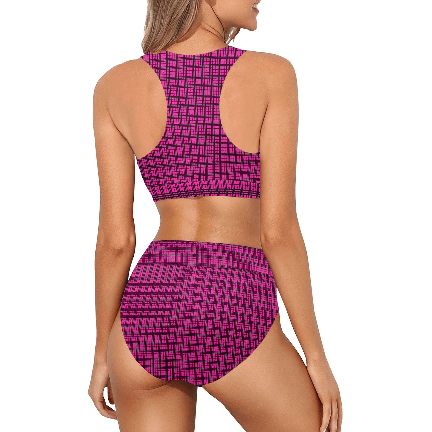 kokorepublic Women's Crop Top Bikini Set (S21)