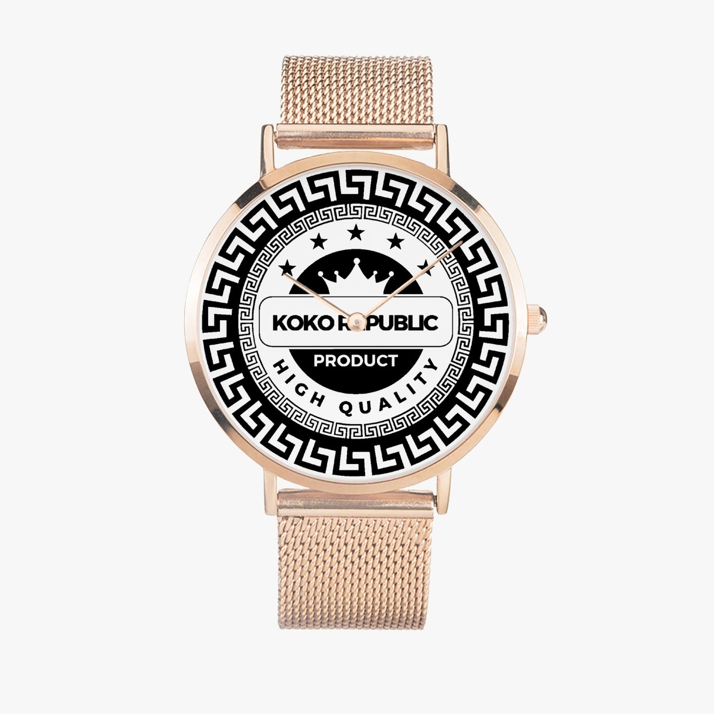kokorepublic 169. Fashion Ultra-thin Stainless Steel Quartz Watch