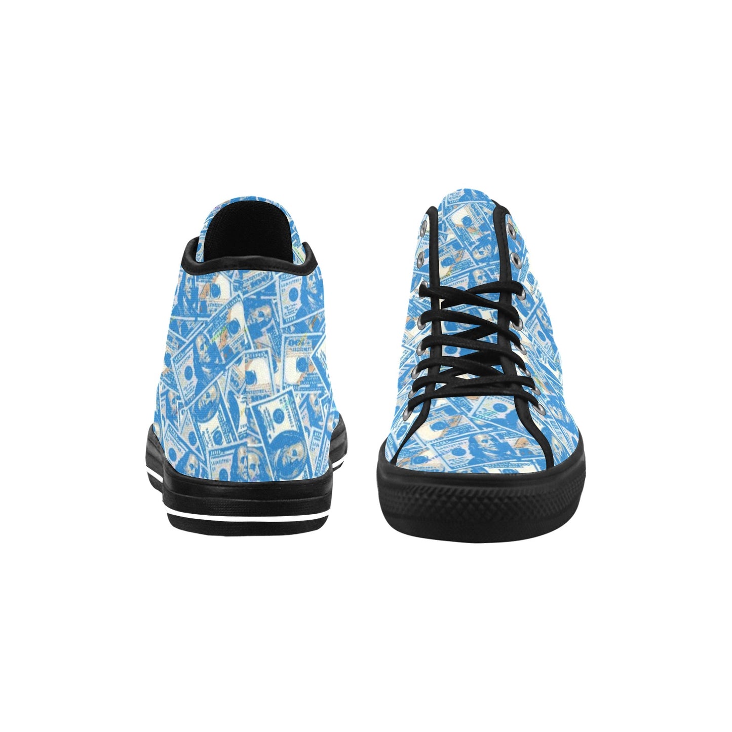 kokorepublic Vancouver High Top Canvas Men's Shoes (Model1013-1)