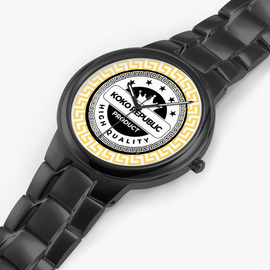 kokorepublic 266. Exclusive Stainless Steel Quartz Watch