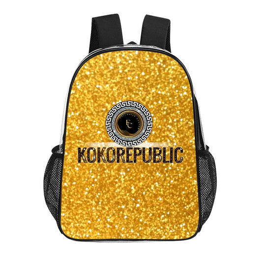 KokoRepublicTransparent Bag 17 inch 2024 New
