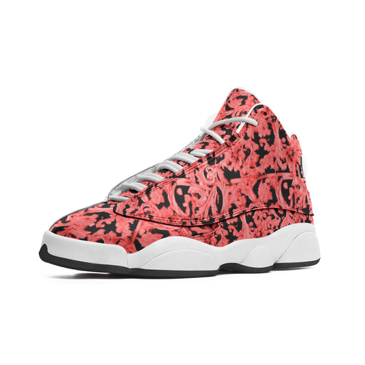 Unisex High Top Leather Sneakers