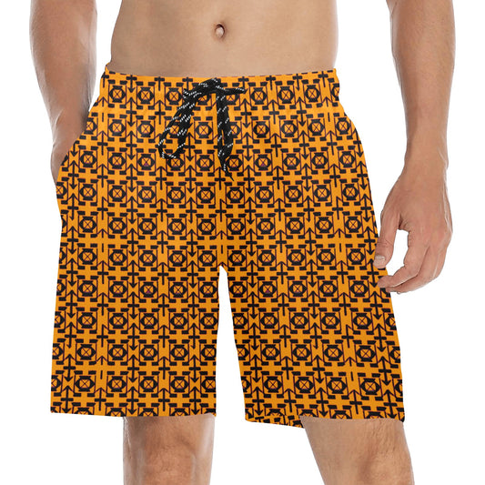 kokorepublic Men's Mid-Length Beach Shorts (L51)