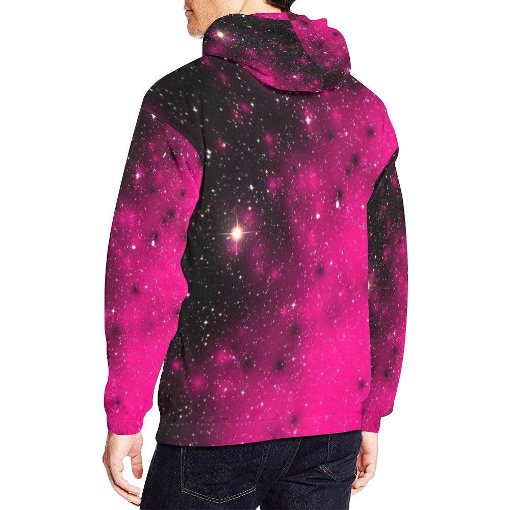 kokorepublic Men's All Over Print Hoodie (USA Size) (Model H13)