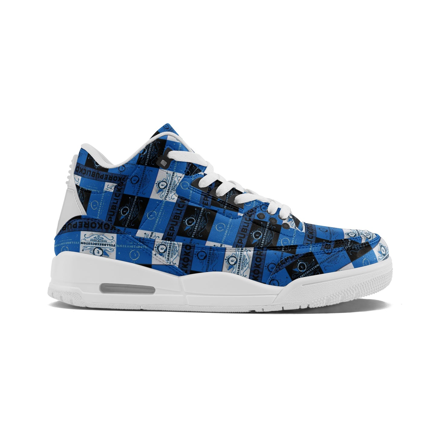 Unisex Non Slip Sneakers Lace Up Fashion Shoes