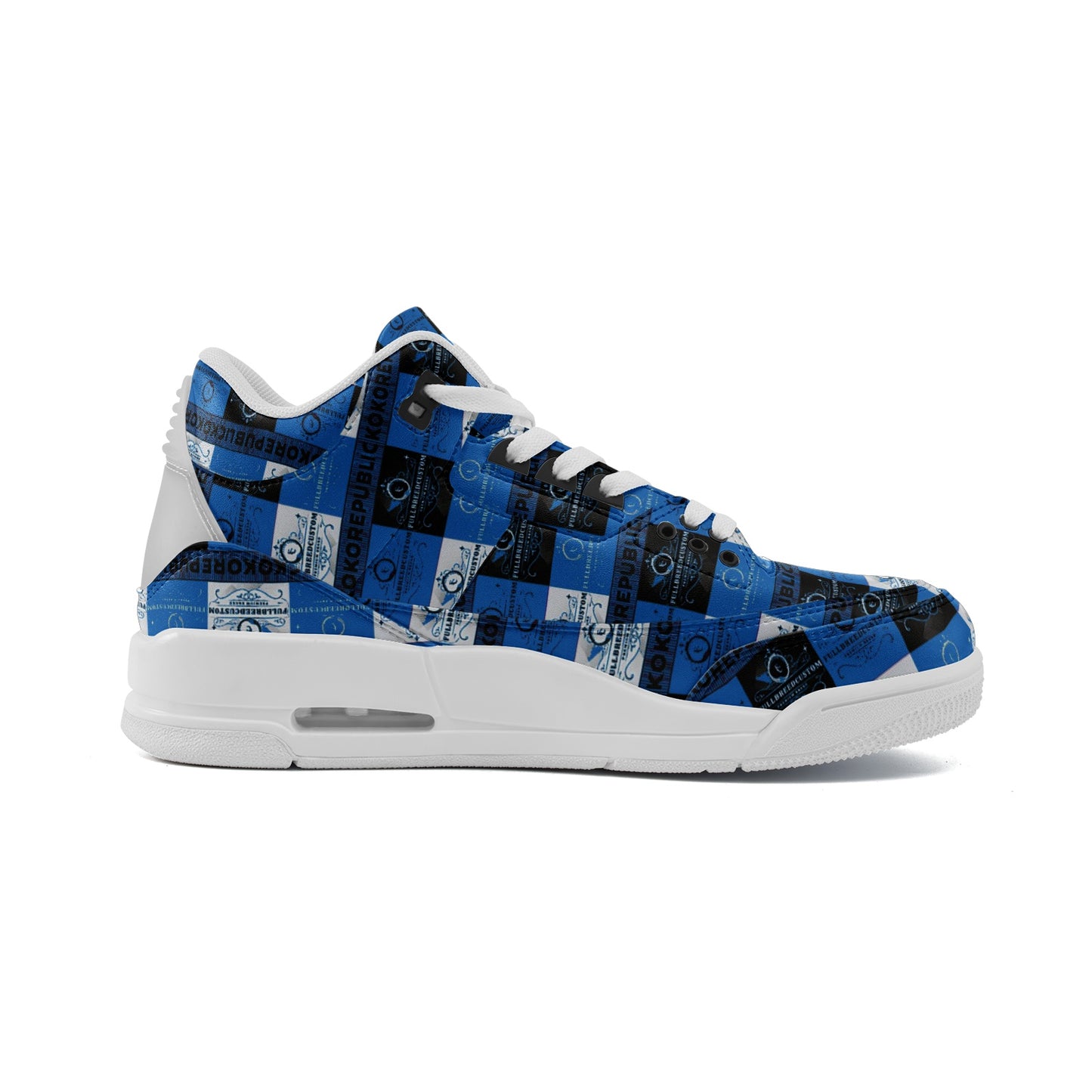Unisex Non Slip Sneakers Lace Up Fashion Shoes
