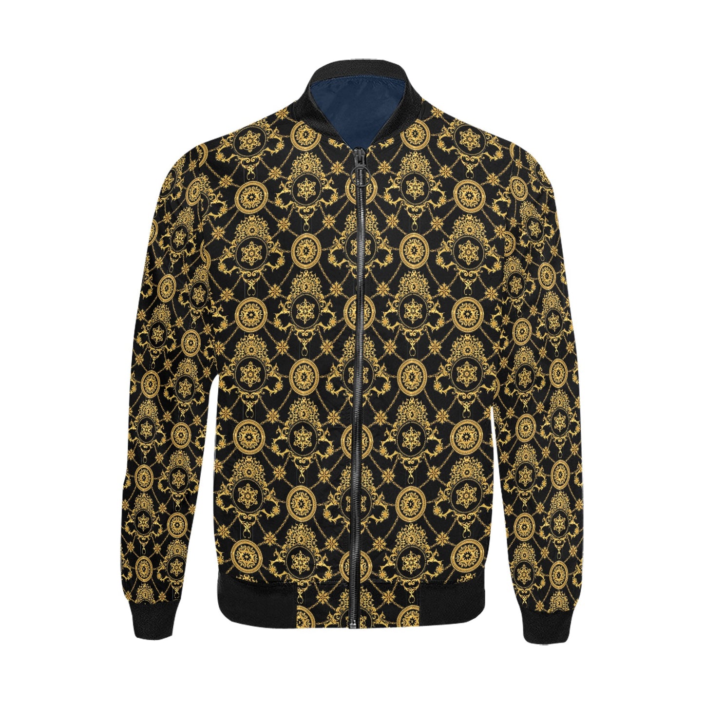 kokorepublic Men's All Over Print Bomber Jacket (Model H31)