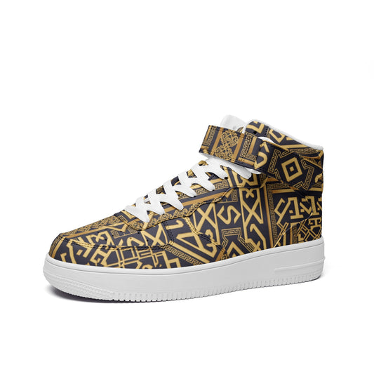 FullbreedCustom Unisex high Top Leather Sneakers