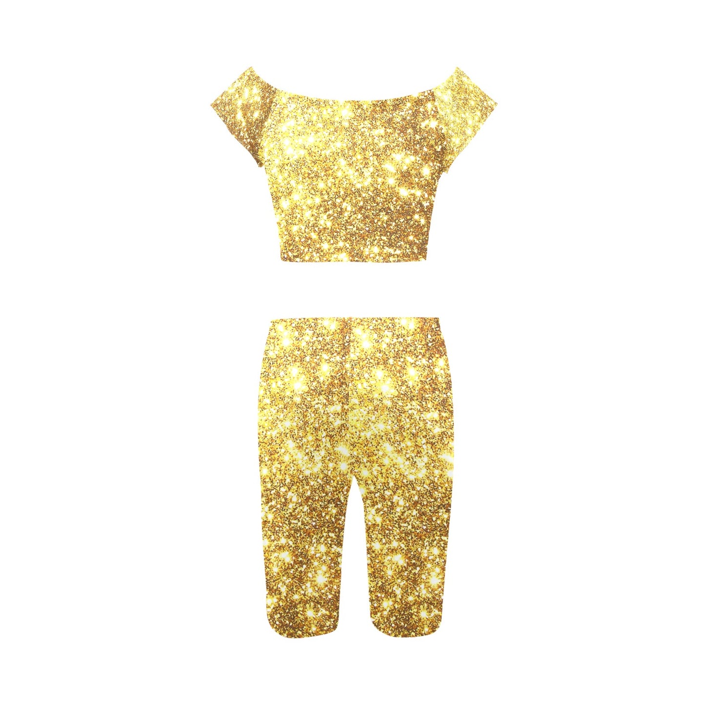 kokorepublic Women's Crop Top Yoga Set(Sets 06)