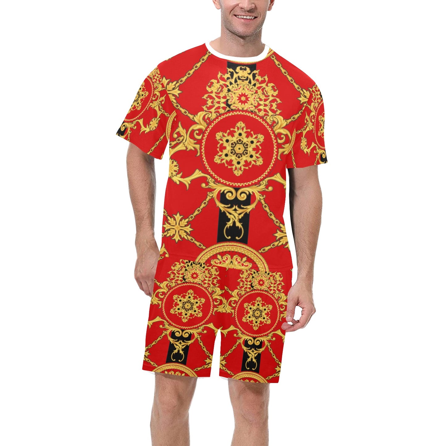 Men's Short Pajama Set