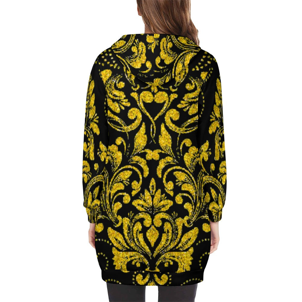 kokorepublic    Women's full print long Hoodie