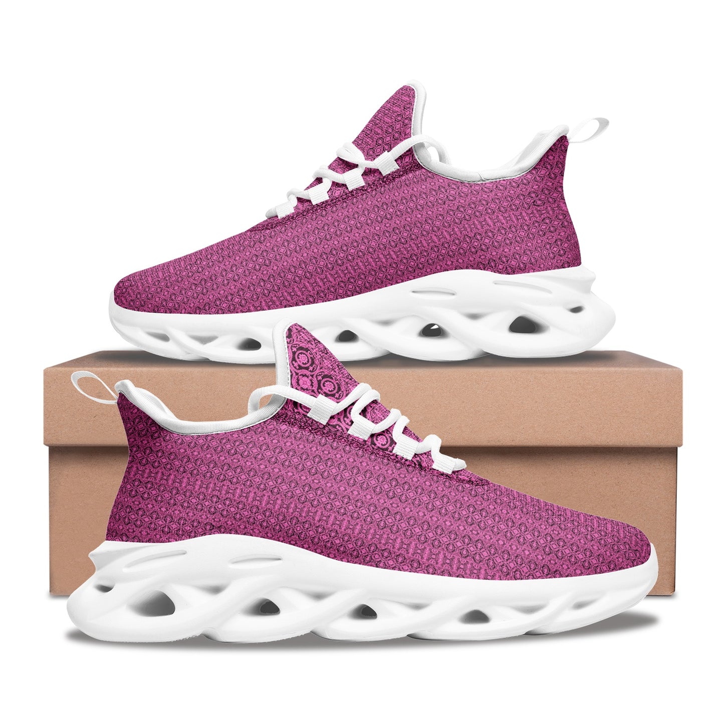 FullbreedCustom   Unisex Bounce Mesh Knit Sneakers