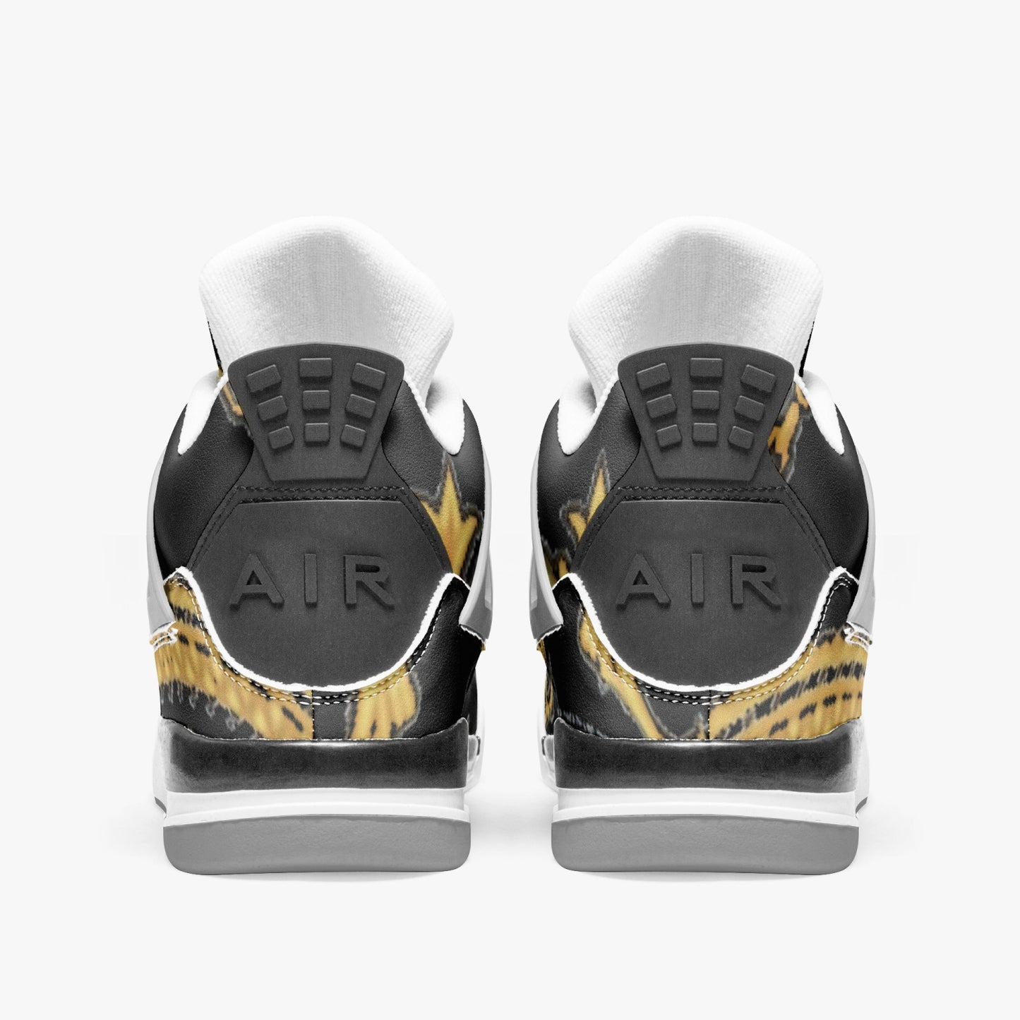 699. AJ4 Basketball Sneakers -Grey Sole