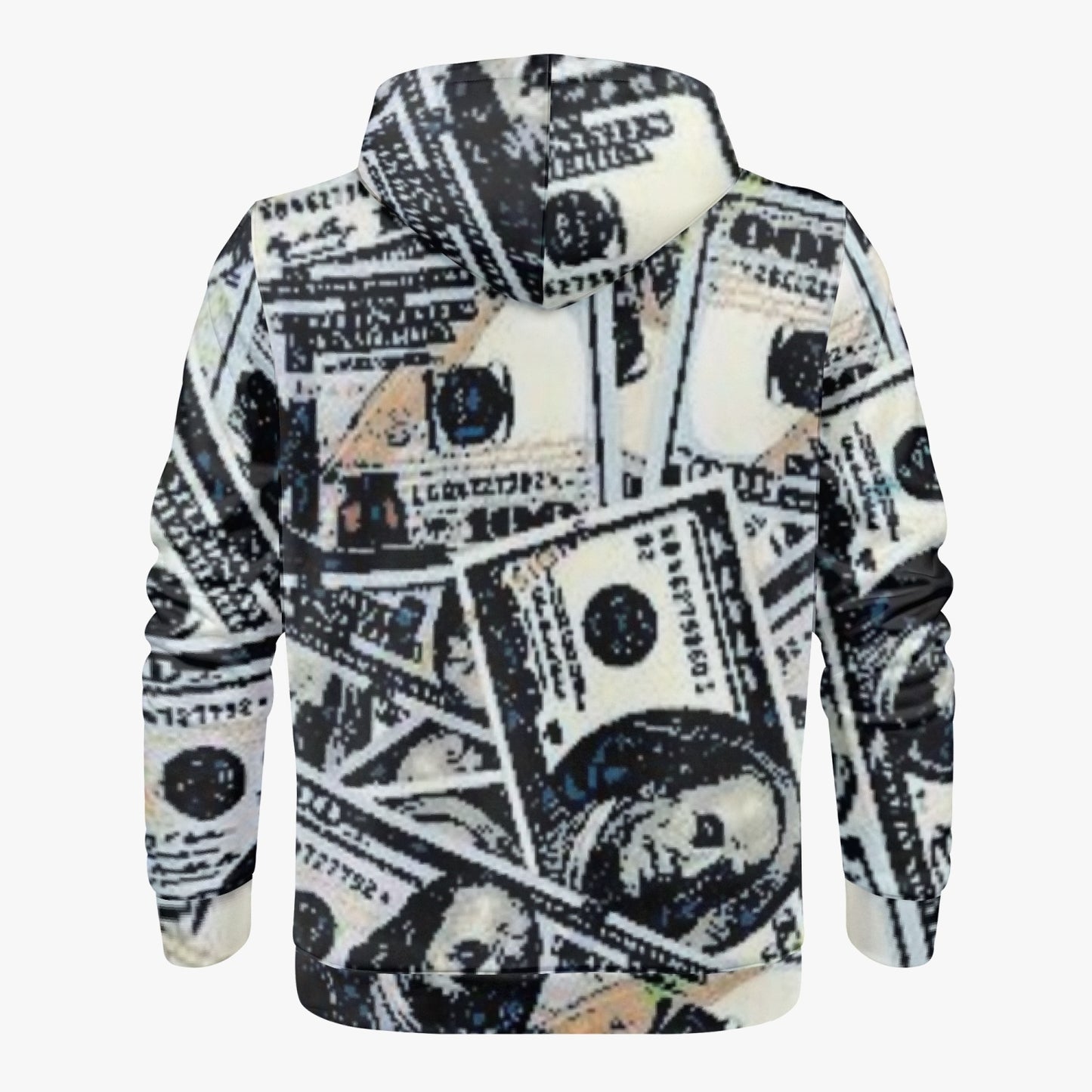 222. Men's AOP Full Zip Up Hoodie