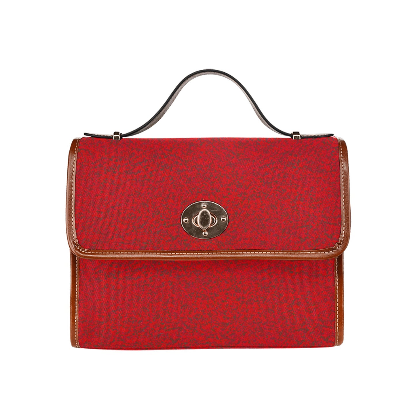 kokorepublic Waterproof Canvas Bag-Brown (All Over Print) (1641)