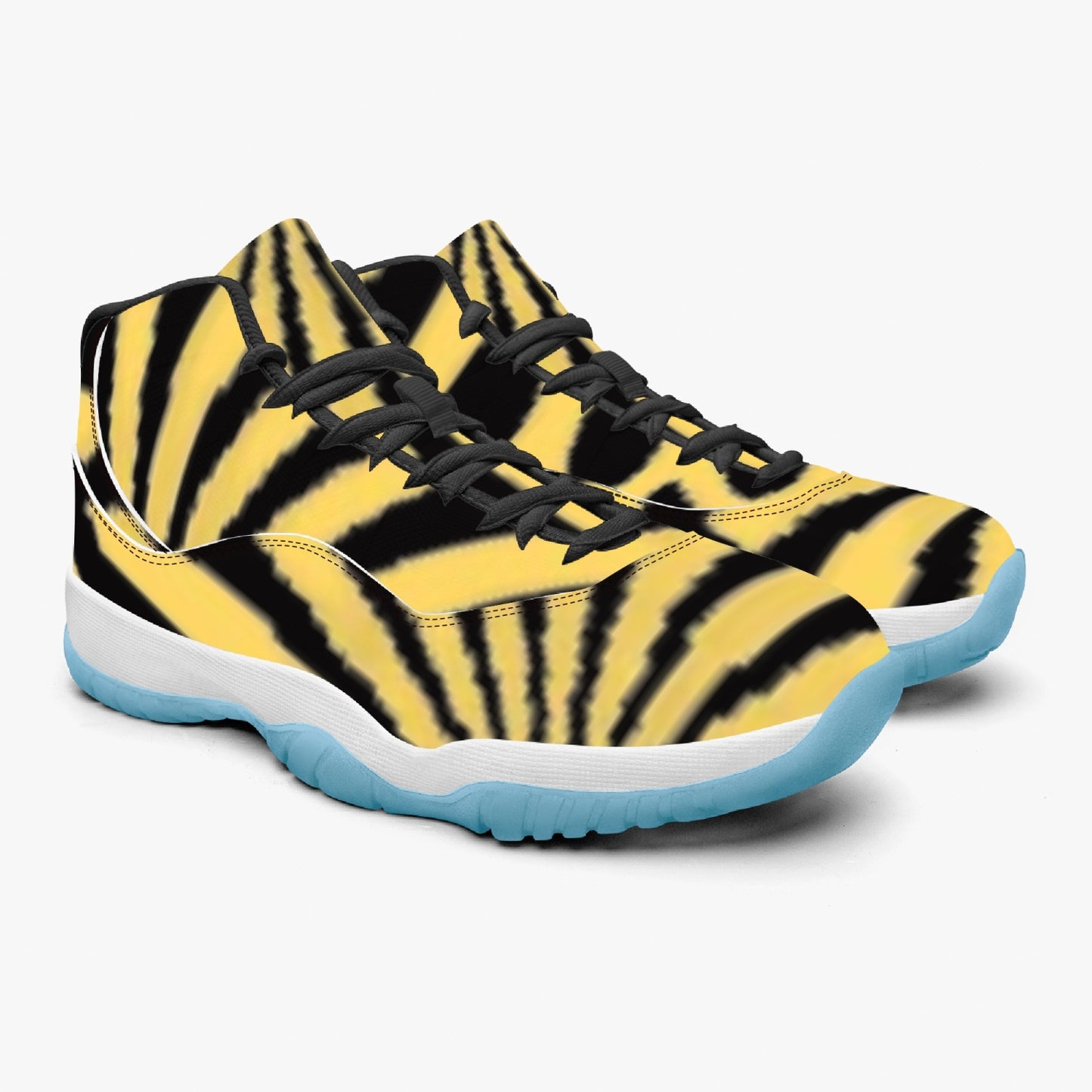 522.  AJ11 Basketball Sneakers -Blue Sole