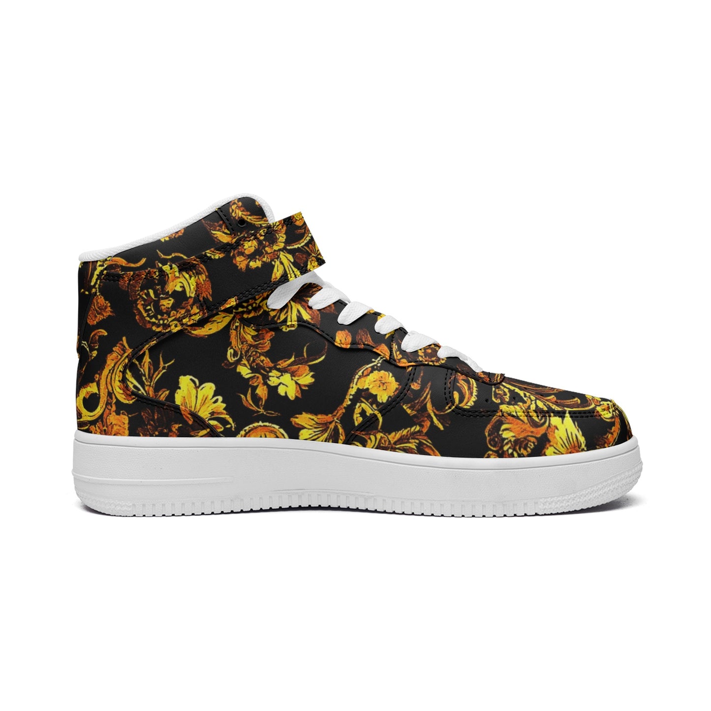fullbreedcustom    Unisex high Top Leather Sneakers